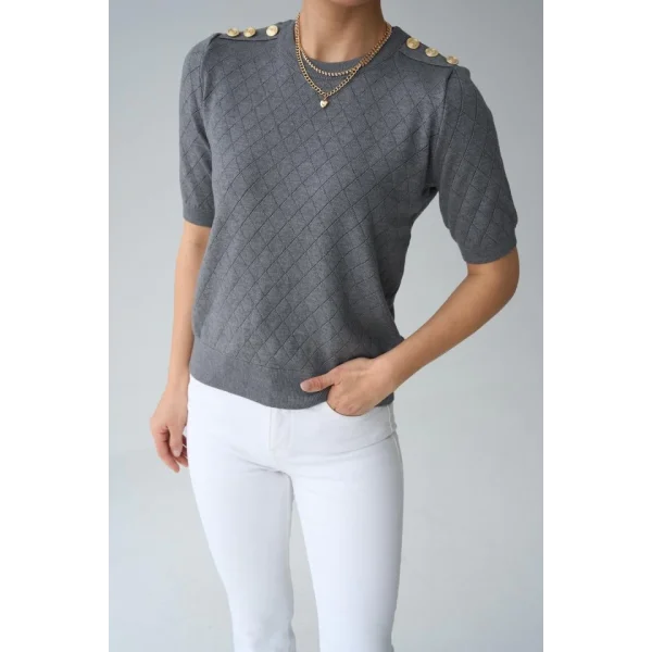 Apoletli Kazak - Orta Gri