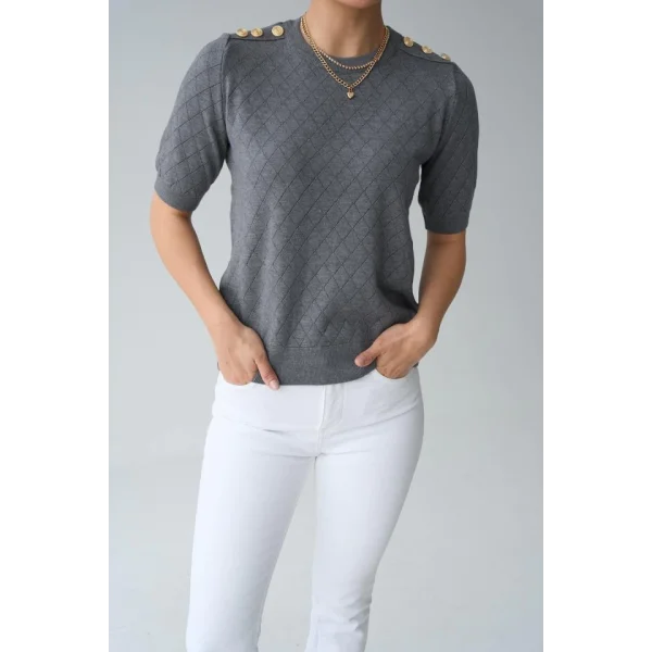 Apoletli Kazak - Orta Gri