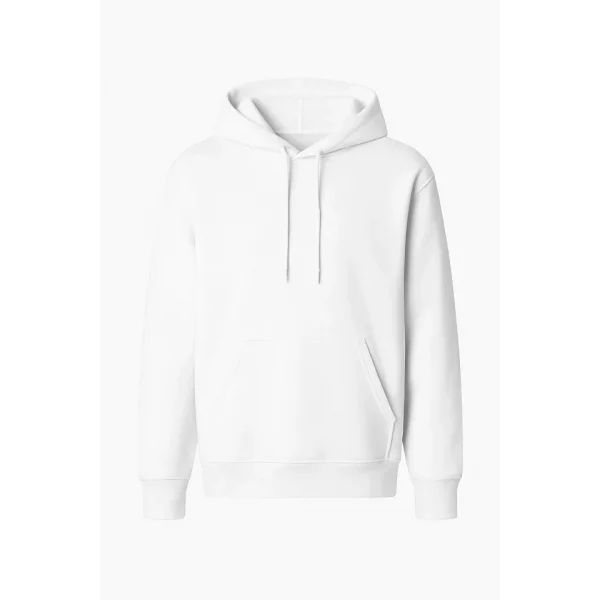 Arka 3 İplik Penye Içi Pamuk - Beyaz