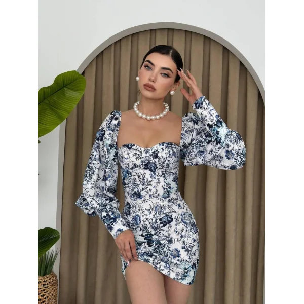 Arlon Balon Kollu ini Elbise