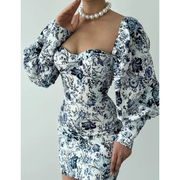 Arlon Balon Kollu ini Elbise