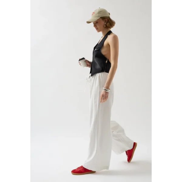 Asimetrik Denim Yelek