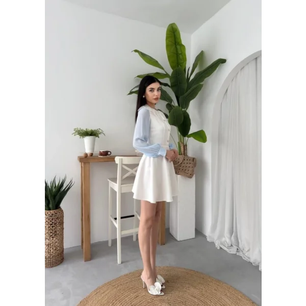 Asıo Bebe Yaka Elbise