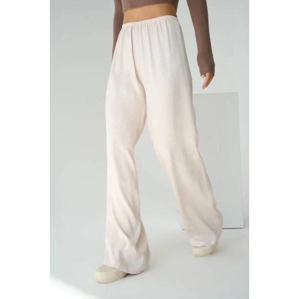 astikli Pantolon  Bej