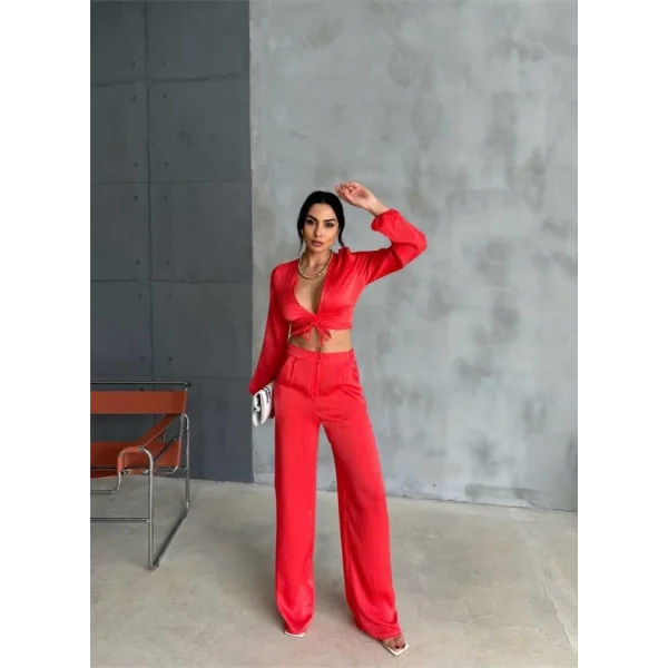 ATEN BÜZGÜ DETAYI CROP BUZPANTOON TAKI  ercan