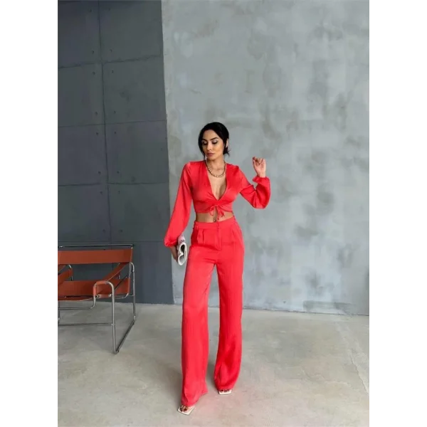 ATEN BÜZGÜ DETAYI CROP BUZPANTOON TAKI  ercan