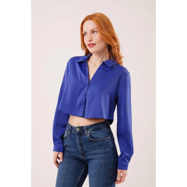 aten Crop odel acivert Gömlek