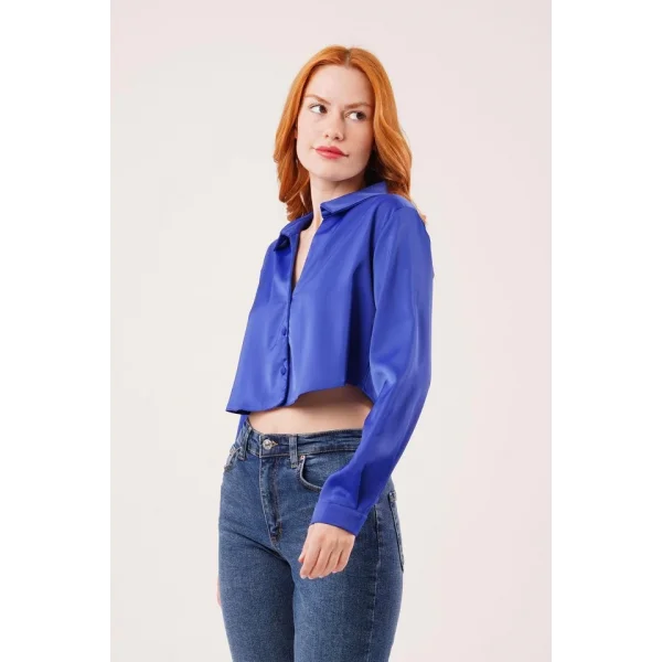 aten Crop odel acivert Gömlek