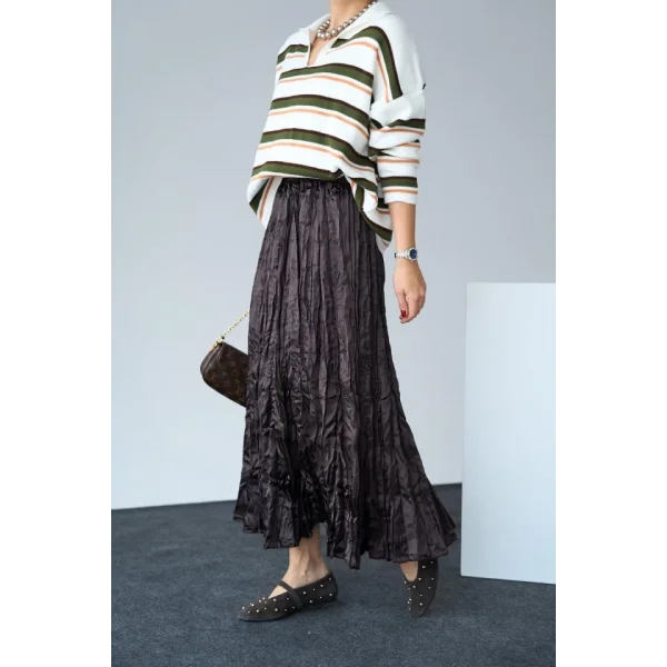 aten Uzun Etek  KAHVE