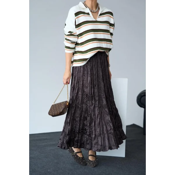 aten Uzun Etek  KAHVE