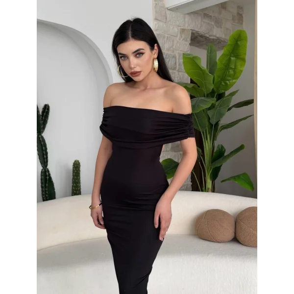 Athena ırt Dekolteli  Elbise