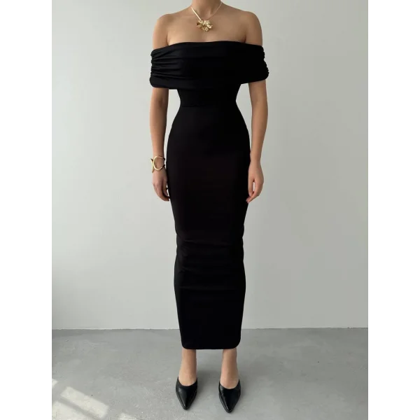 Athena ırt Dekolteli  Elbise