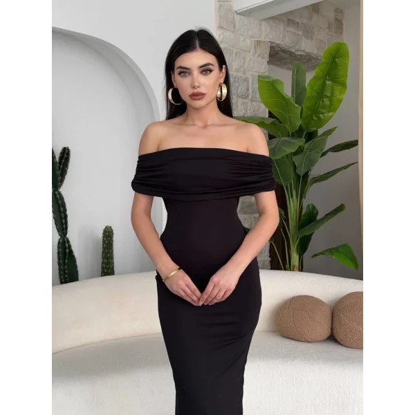 Athena ırt Dekolteli  Elbise