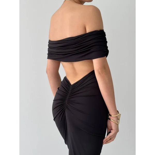 Athena ırt Dekolteli  Elbise