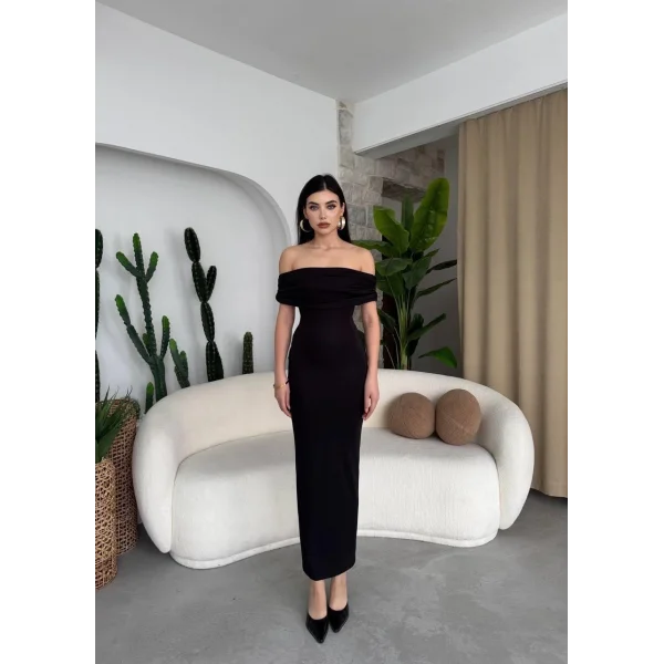 Athena ırt Dekolteli  Elbise