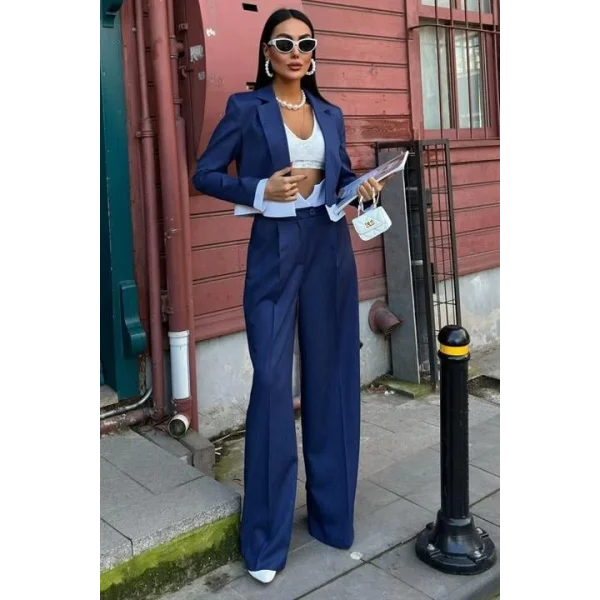 Audrey Crop Ceket Takım 10106