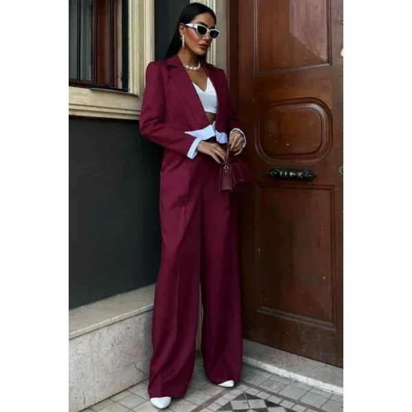 Audrey Crop Ceket Takım 10106