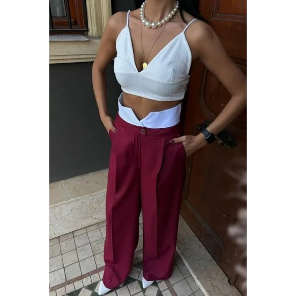 Audrey Crop Ceket Takım 10106