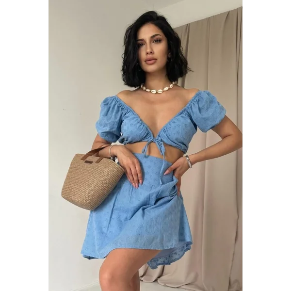 avi Brode Crop Ve ini Etek Takım