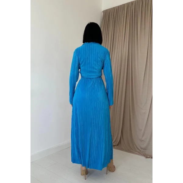 avi Fitilli Gömlek Ve Uzun Etek Takım