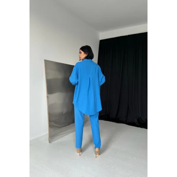 avi Gömleği Taşlı Fitilli Takım