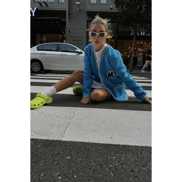 avi Şeritli Bukle Hırka