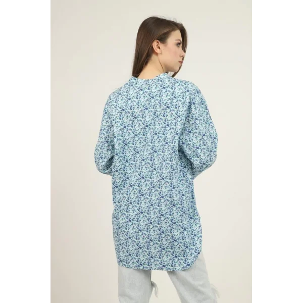 avi V Yakalı Ve Desenli Gömlek