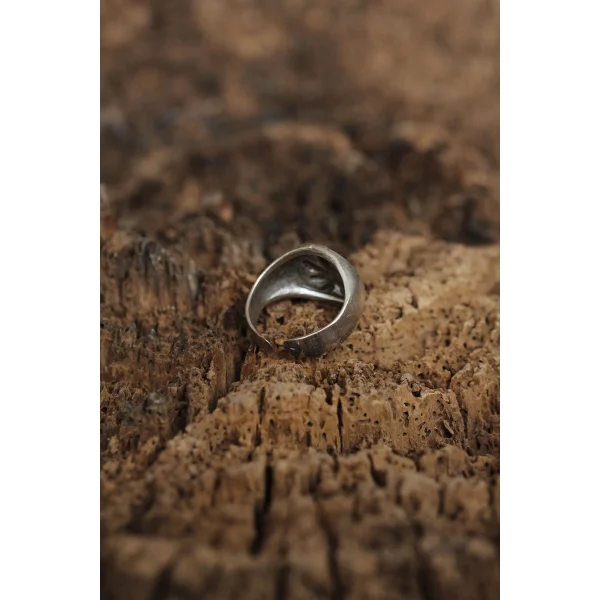 Ayarlanabilir Yaprak Model Erkek Yüzük