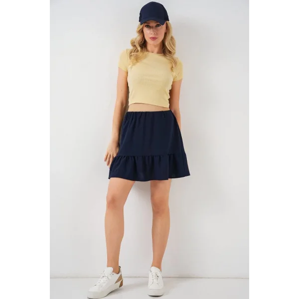Ayrobin Mini Etek 8054 - Lacivert