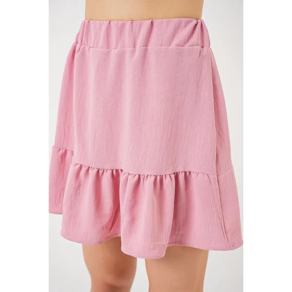 Ayrobin Mini Etek 8054 - Pudra