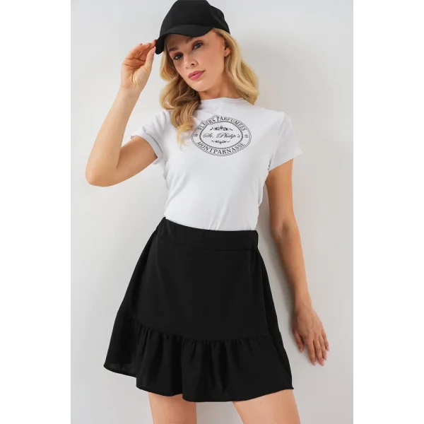 Ayrobin Mini Etek 8054 - Siyah