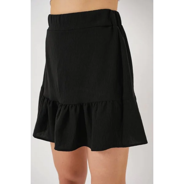 Ayrobin Mini Etek 8054 - Siyah
