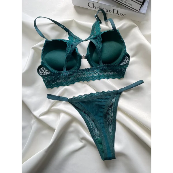 Azale Kelebek Takım - Yeşil