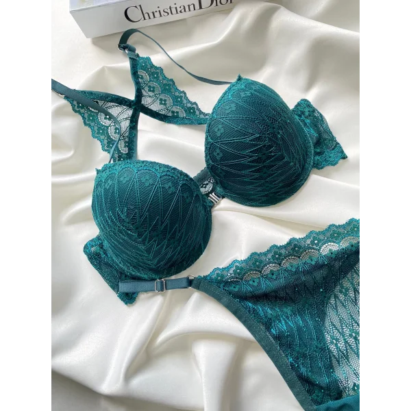 Azale Kelebek Takım - Yeşil