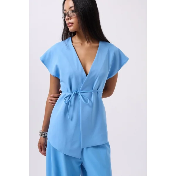 Bağcık Detay Yelek