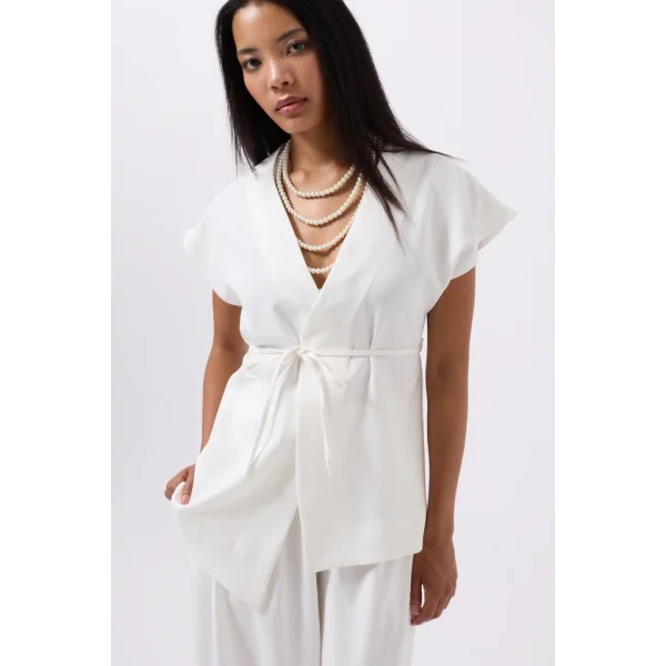 Bağcık Detay Yelek