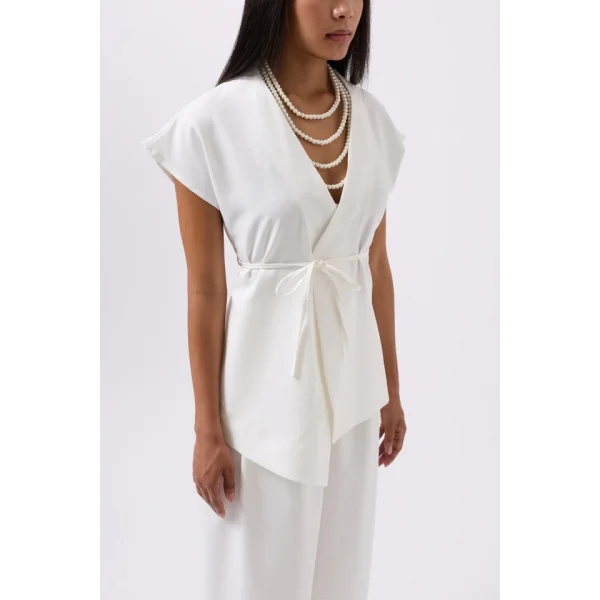 Bağcık Detay Yelek