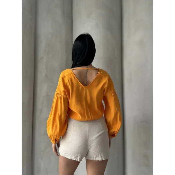 Bağlama Detaylı Gömlek