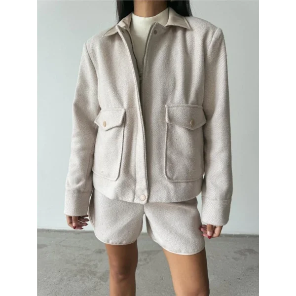 BAIKIRTI KAŞE FERUARI CEKET KIA  Taş