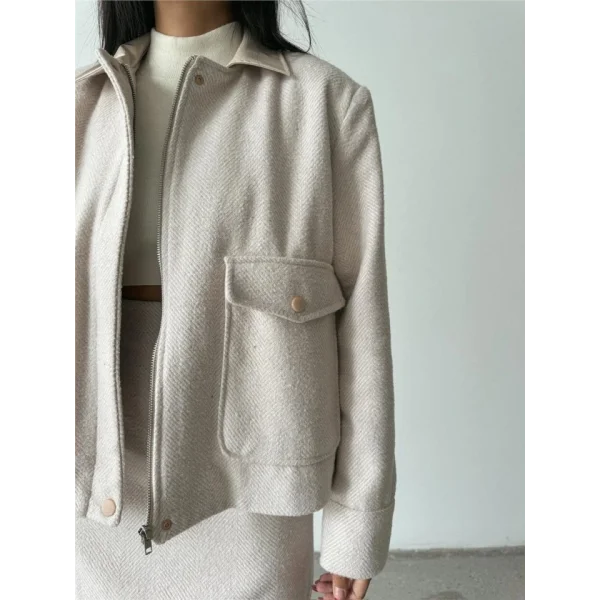 BAIKIRTI KAŞE FERUARI CEKET KIA  Taş