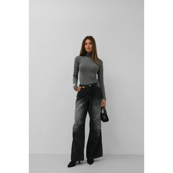 Balıkçı Yaka Triko Bluz