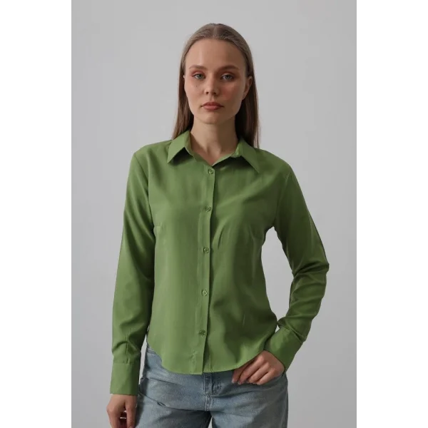 Basic Gömlek - Çağla Yeşili