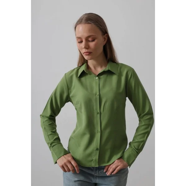 Basic Gömlek - Çağla Yeşili