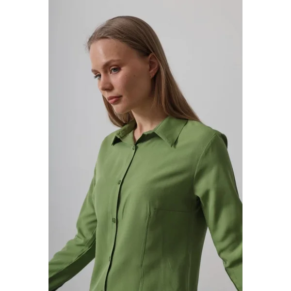 Basic Gömlek - Çağla Yeşili