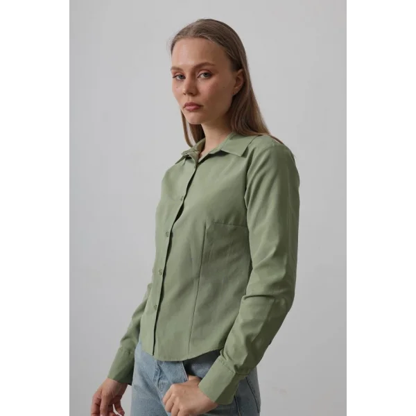 Basic Gömlek - Haki