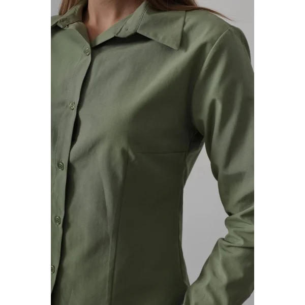 Basic Gömlek - Haki