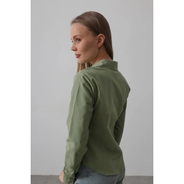 Basic Gömlek - Haki