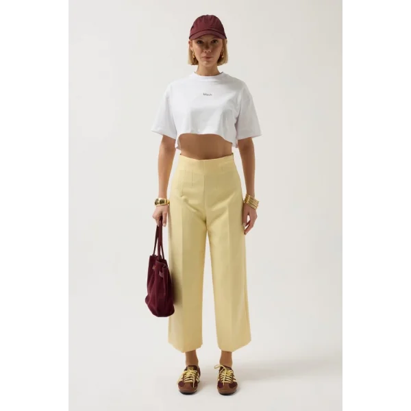 Baskılı Crop Thirt