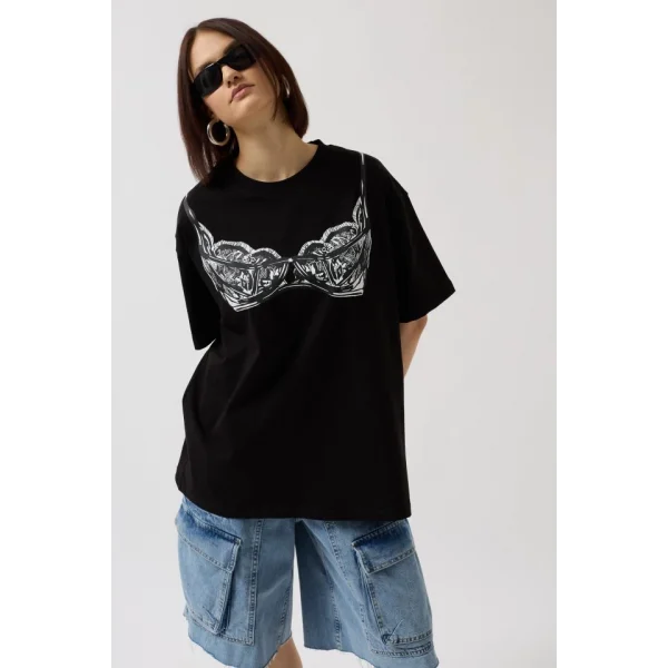 Baskılı Oversize Thirt