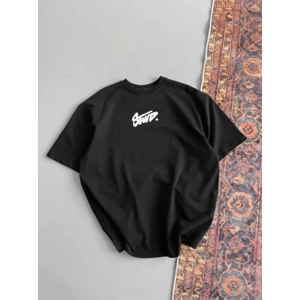 Baskılı Oversize Tshirt  iyah